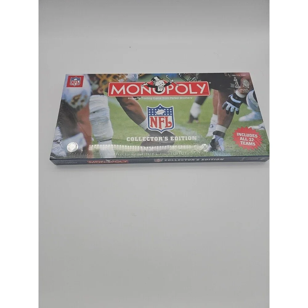 2003 Parker Brothers NFL Collectors Edition Monopoly Board Game Ship TodaySealed